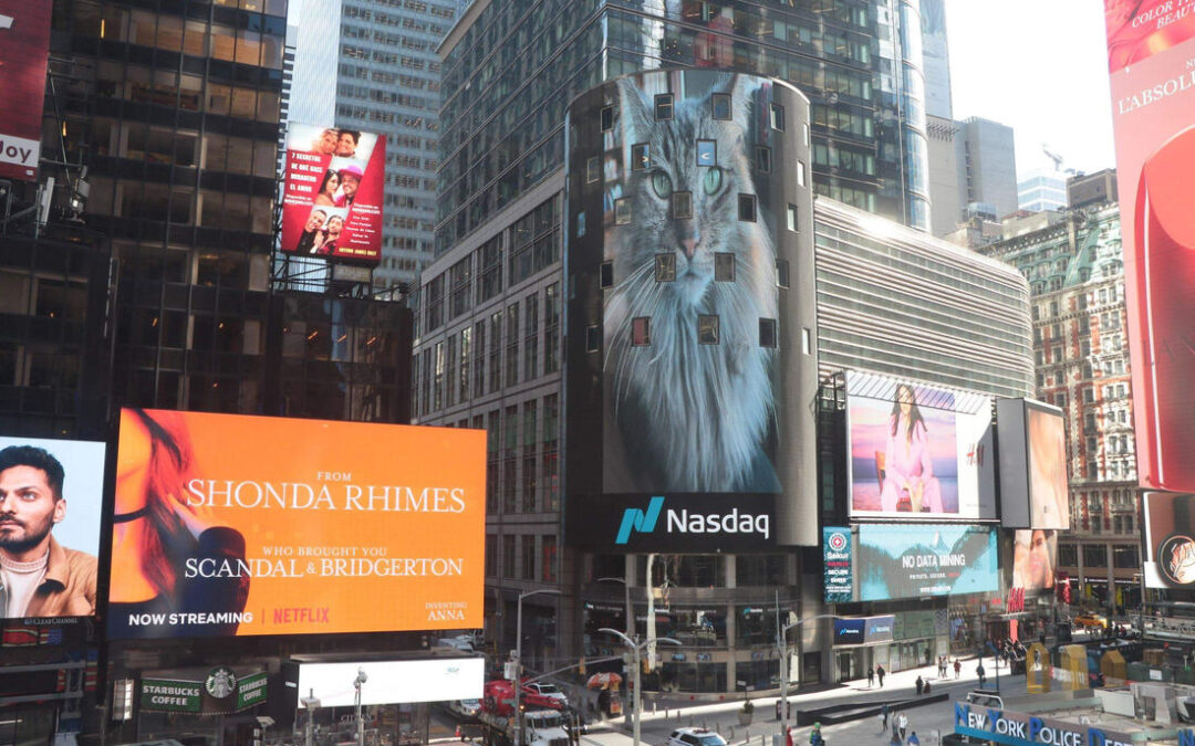 RUSSELL IN TIMES SQUARE!